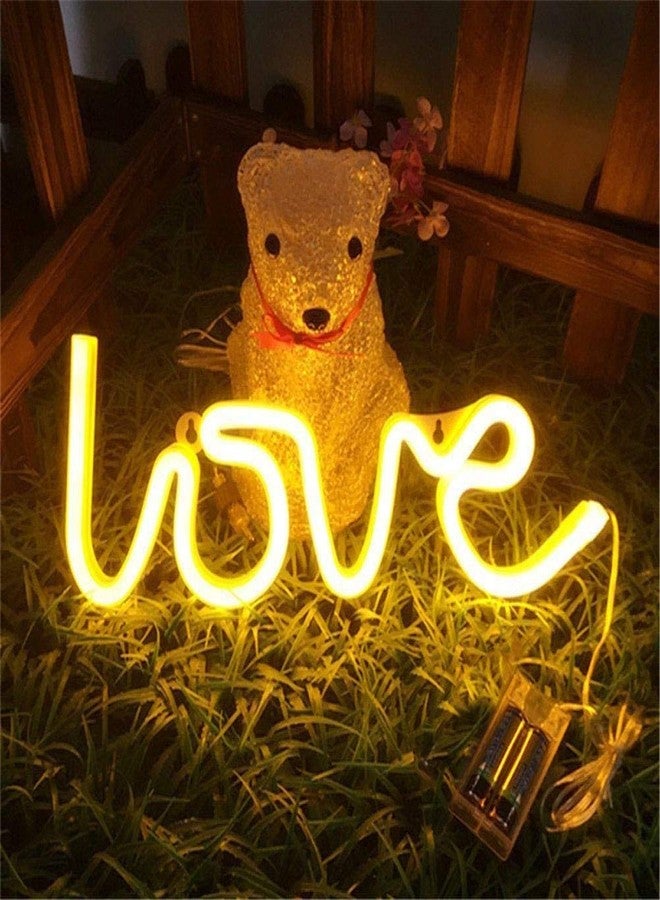 CORAL TREE Love Design Light for Decoration Perfect for Home Décor, Romantic Events, and Gifting | Eye-Catching & Heartwarming - Image 1