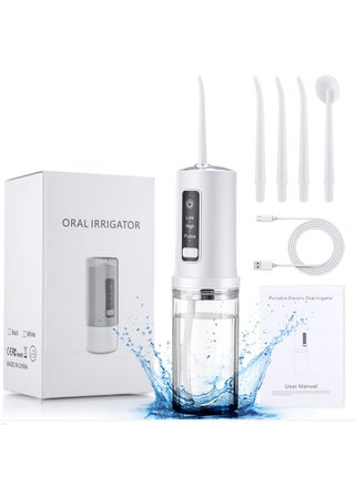 Dental Oral Irrigator Water Flosser Cordless With 4 Nozzle Tips and 3 Different Water Pressure Modes - pzsku/ZC18C028A752B590CD3DFZ/45/1746428384/e134839c-289a-4e9d-943e-1c9ae99d2c0f