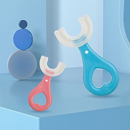 KIDINGTON Kids Toothbrush 360 Degree U-shaped For 2-6 Years Mouth-Cleaning Silicone Clean Brushing Kids Teeth Dental Care Hand-Held Version - Image 5