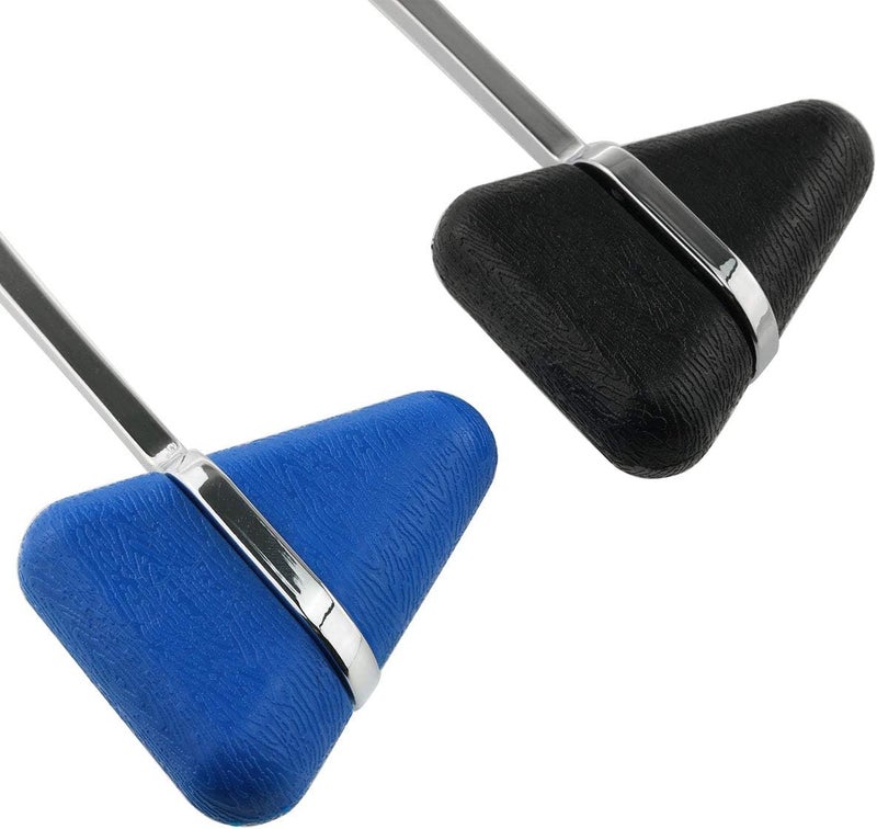 Eoutstanding Taylor Hammer 2PCS 18mm Taylor Tomahawk Reflex Hammer with Black/Blue Head for Neurological Examination - Image 3