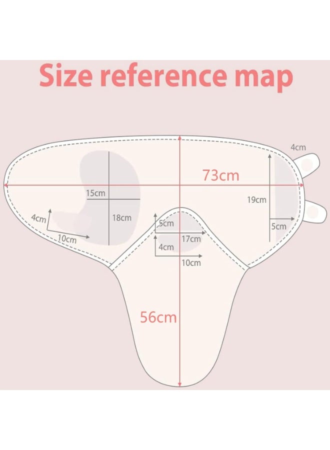 فتيرلي طفل Swaddle لف، 3 قطع حديث الولادة Swaddle بطانية لف، 0-3 أشهر 100٪ التنفس القطن Swaddlers كيس النوم مع أجنحة قابلة للتعديل للأولاد والبنات الأطفال  - Image 3