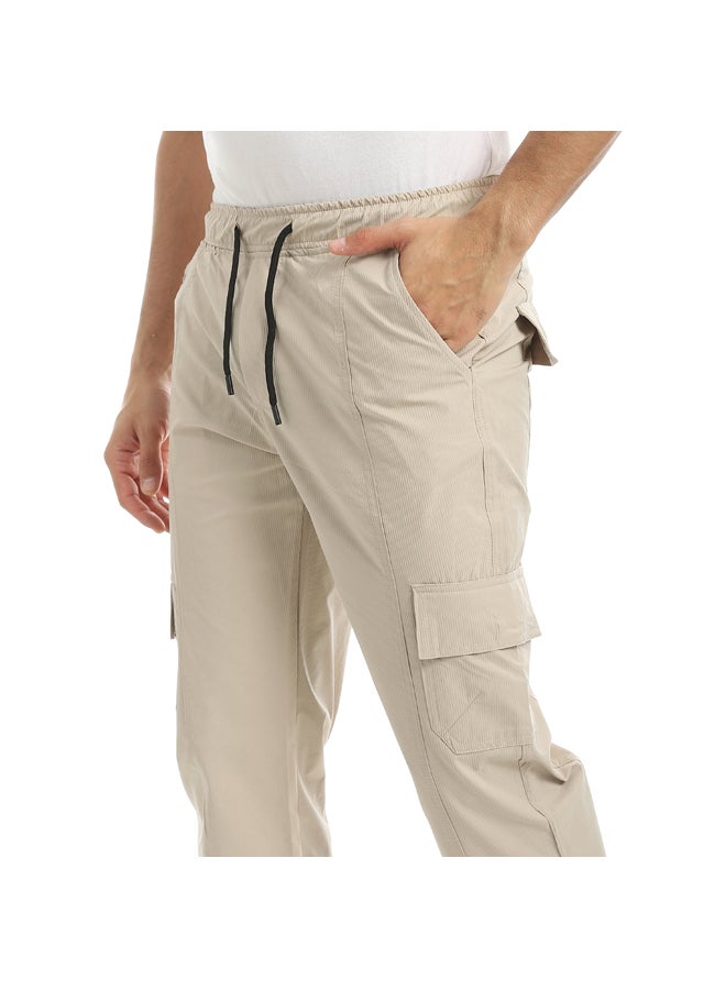 Andora A Stylish Crago Pants For Everyday Use _ Beige - Image 3