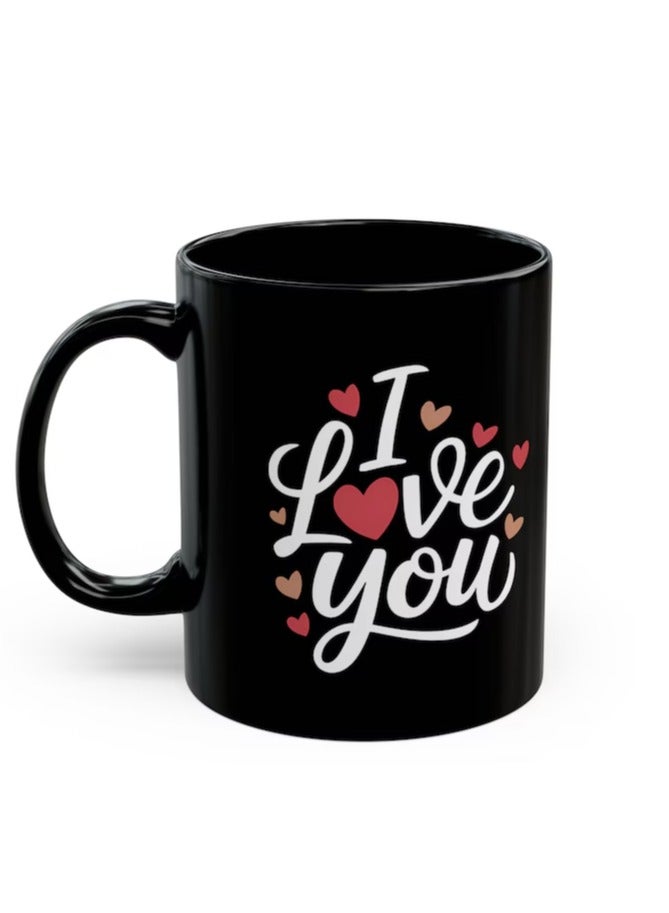 إم إي سي كوب قهوة مطبوع عليه أنا أحبك، 11 أونصة - Image 2