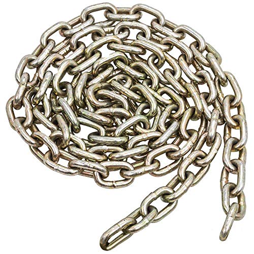 Foora Iron Lock - Double Locking Round 65 Lock with 5 Keys, 3 Feet Silver, Iron, with Chain, Chain with Lock - Image 3