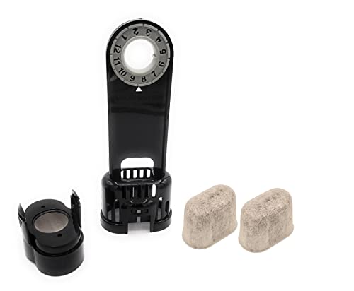 BLENDIN Blendin Water Filter Holder Assembly Part with 2 Replacement Charcoal Water Filter Cartridge Refills Starter Kit Compatible with Keurig 10 K Classic Coffee Makers