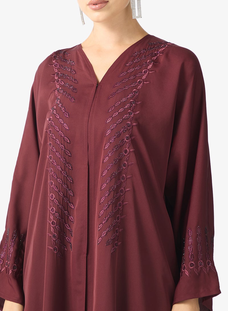 Khizana Embellished Abaya & Sheila - Image 3