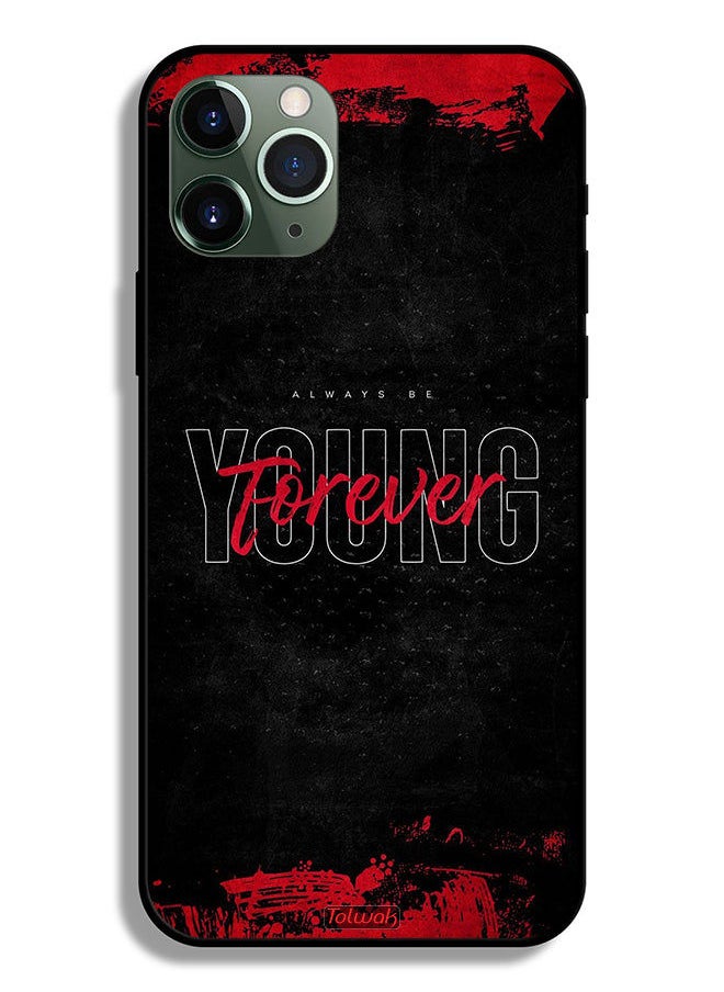 Tolwak Apple iPhone 11 Pro Max Protective Case Forever Young  - Image 2