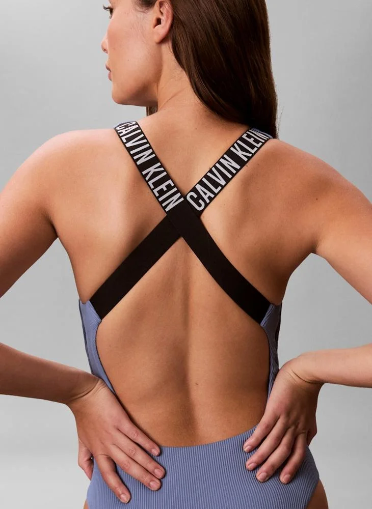 CALVIN KLEIN  Scoop Back One Piece Swimsuit for Women | Best Price UAE