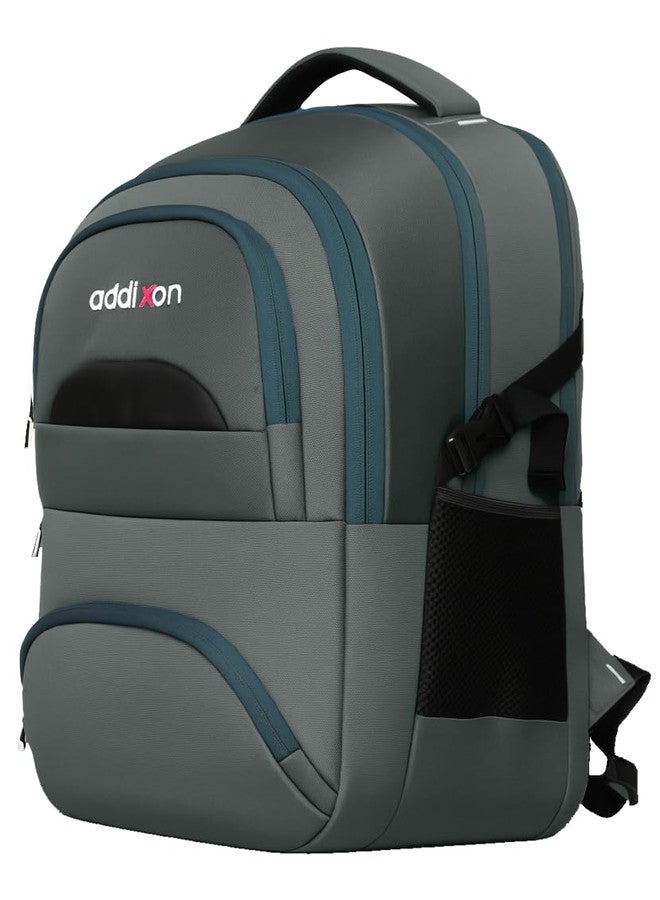 addixon Large 40 L Laptop Backpack with Multiple Compartments & 18-Inch Laptop Sleeve (Dark Grey) (Storm Grey) - Image 5