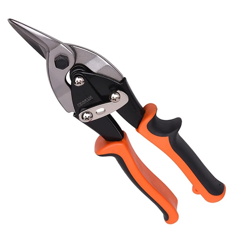 Harden 10 Aviation Tin Snips Right Head MultiHand Cutting Tool Cut Staggered Tin Snips with Forged Blade - Image 1