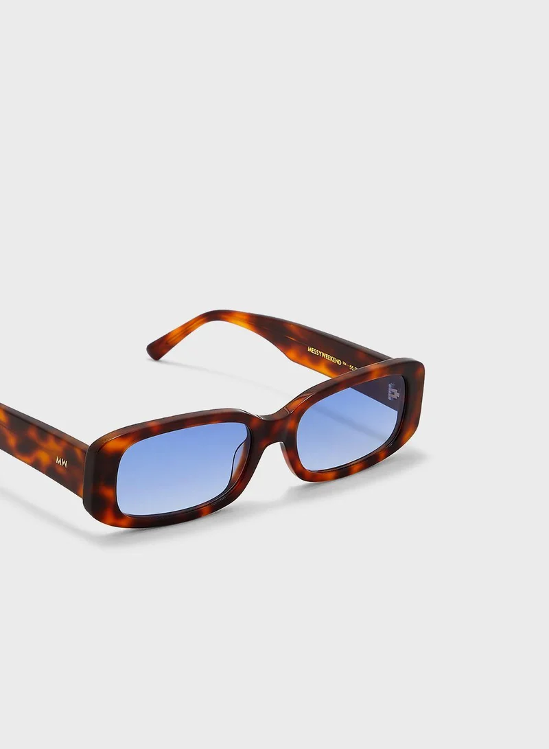 MESSYWEEKEND Roxie Shape Sunglasses