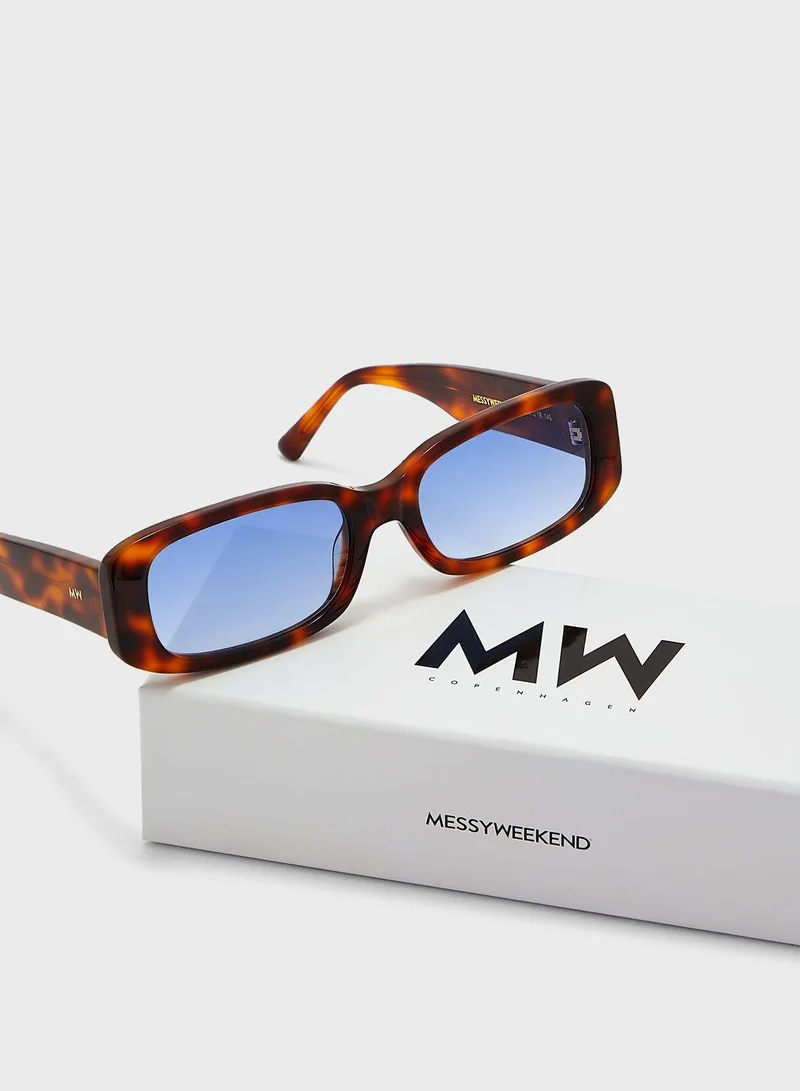 MESSYWEEKEND Roxie Shape Sunglasses