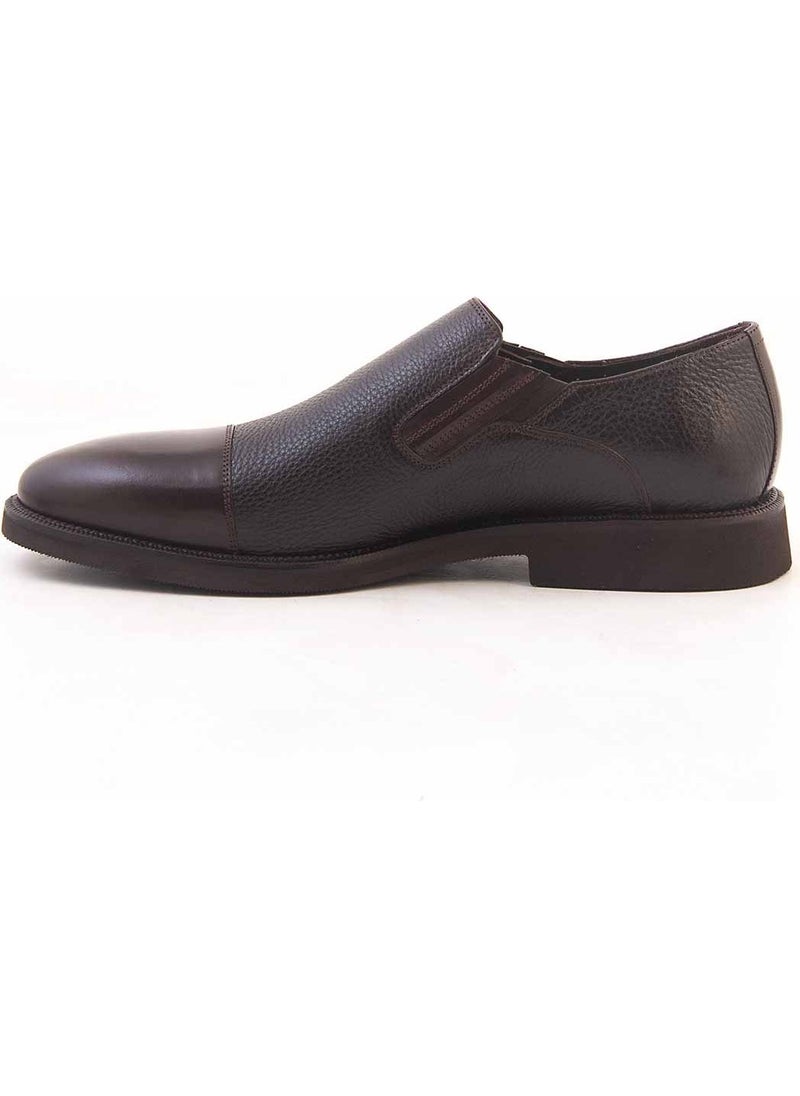 Kemal Tanca Gold Leather Laceless Men's Classic Shoes A3700-4  - Image 2