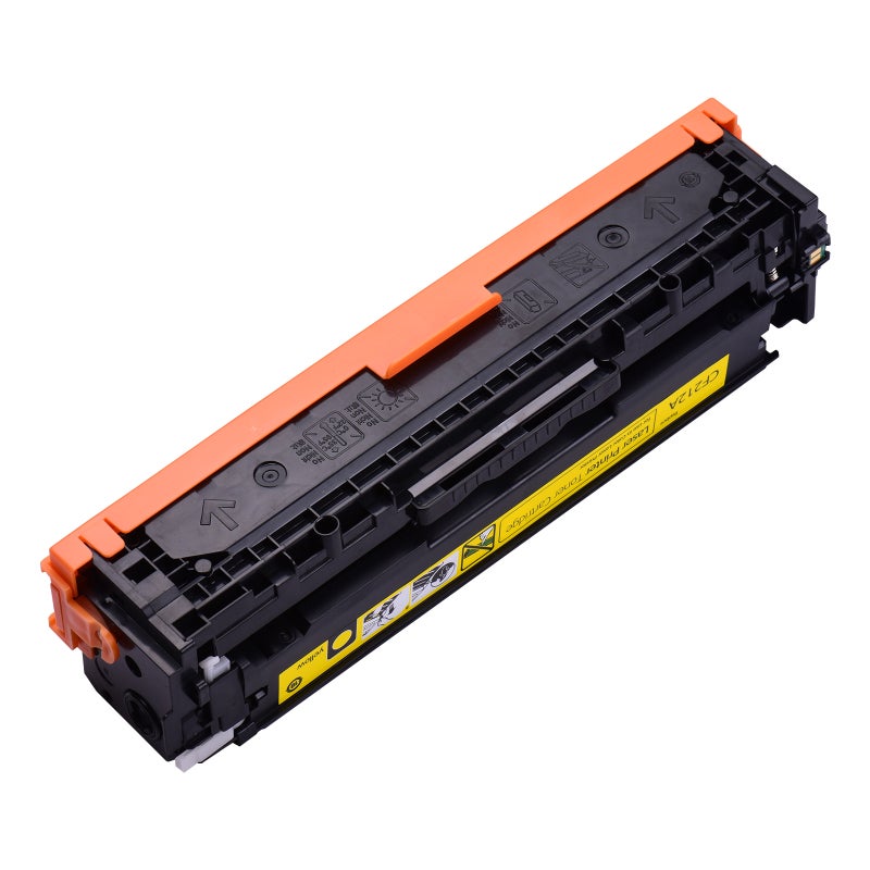 وعاء حبر ناقل متوافق للاستبدال متوافق مع HP Laserjet pro 200/M251/M267 (لون أصفر، علبة واحدة) - Image 4