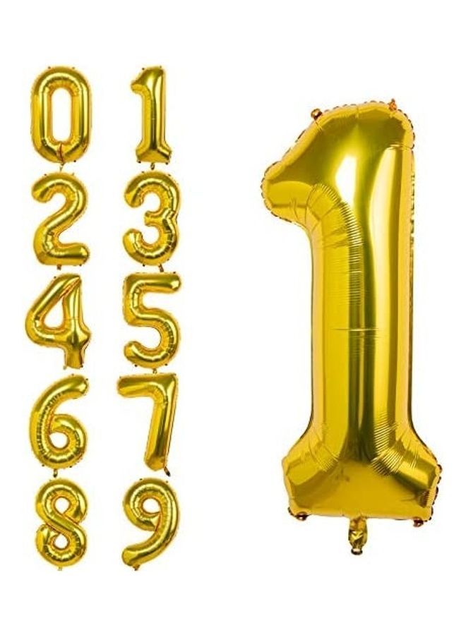 NIBEMINENT Number 0-9 Balloons Set 
