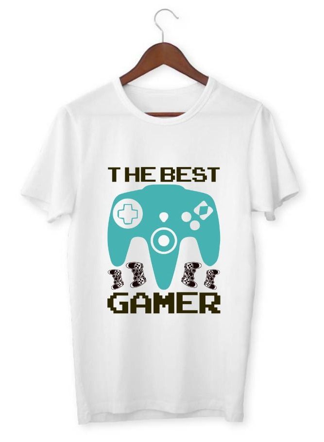 Men's Printed T-shirt The Best Gamer