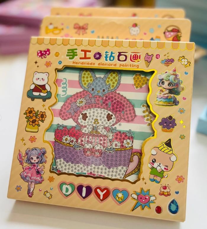 دياموند باينتينج كيت فور كيدس فرامي دياموند ارتس اند كرافتس كيتس فور ديي باينتينج اند كرافتس فور جيرلس مولتي سهابيس