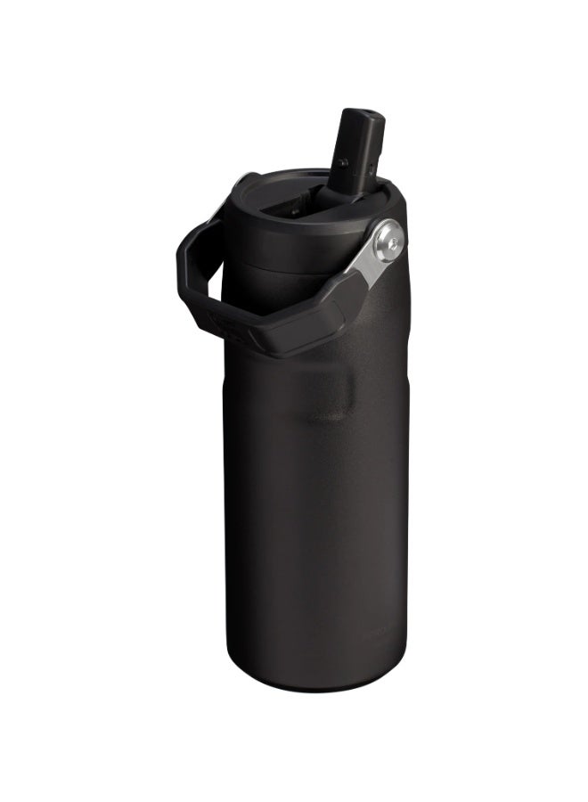 Stanley IceFlow™ Flip Straw 2.0 Bottle 16oz | Lightweight AeroLight™ Recycled Stainless Steel Water Bottle with Built-in Straw & Folding Handle | Featherweight Insulated Sports Bottle for Pickleball, Gym, Outdoor, Travel & Everyday Hydration | Durable & Sustainable Eco-Friendly Bottle - Image 2