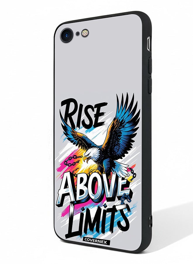Covernex Apple iPhone 7 Protective Case Cover Printed Featuring Rise Above Limits - Image 1