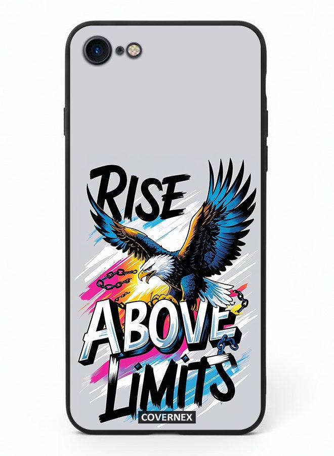 Covernex Apple iPhone 7 Protective Case Cover Printed Featuring Rise Above Limits - Image 2