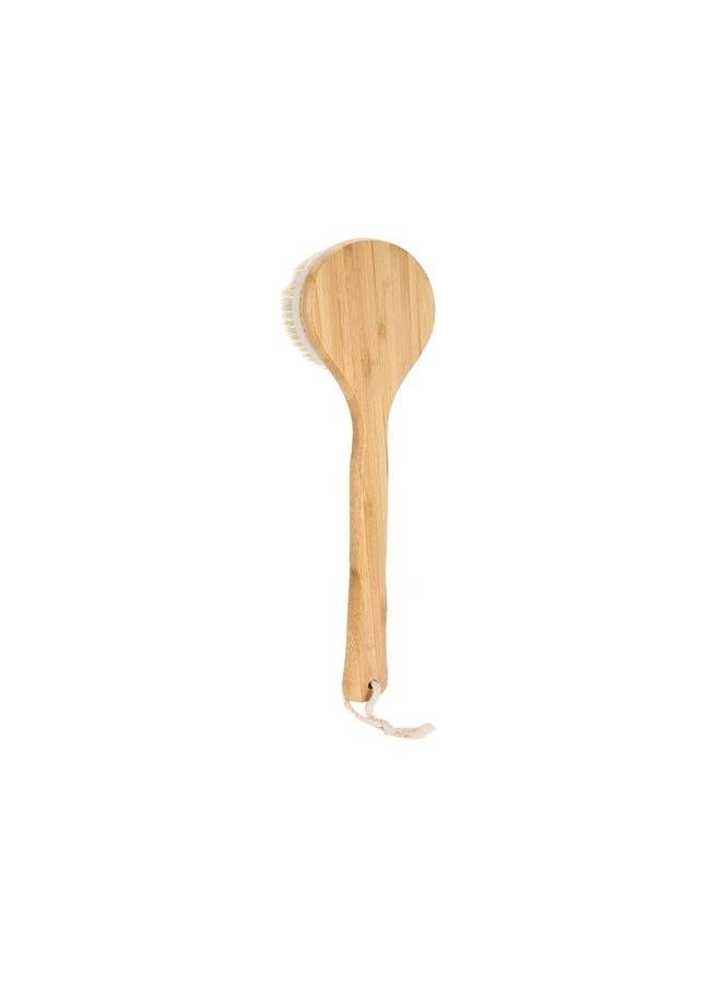 NIBEMINENT Long Handle Brush Back Bath Soft Beads Skin Massage Dead Skin Removes Brush  - Image 3