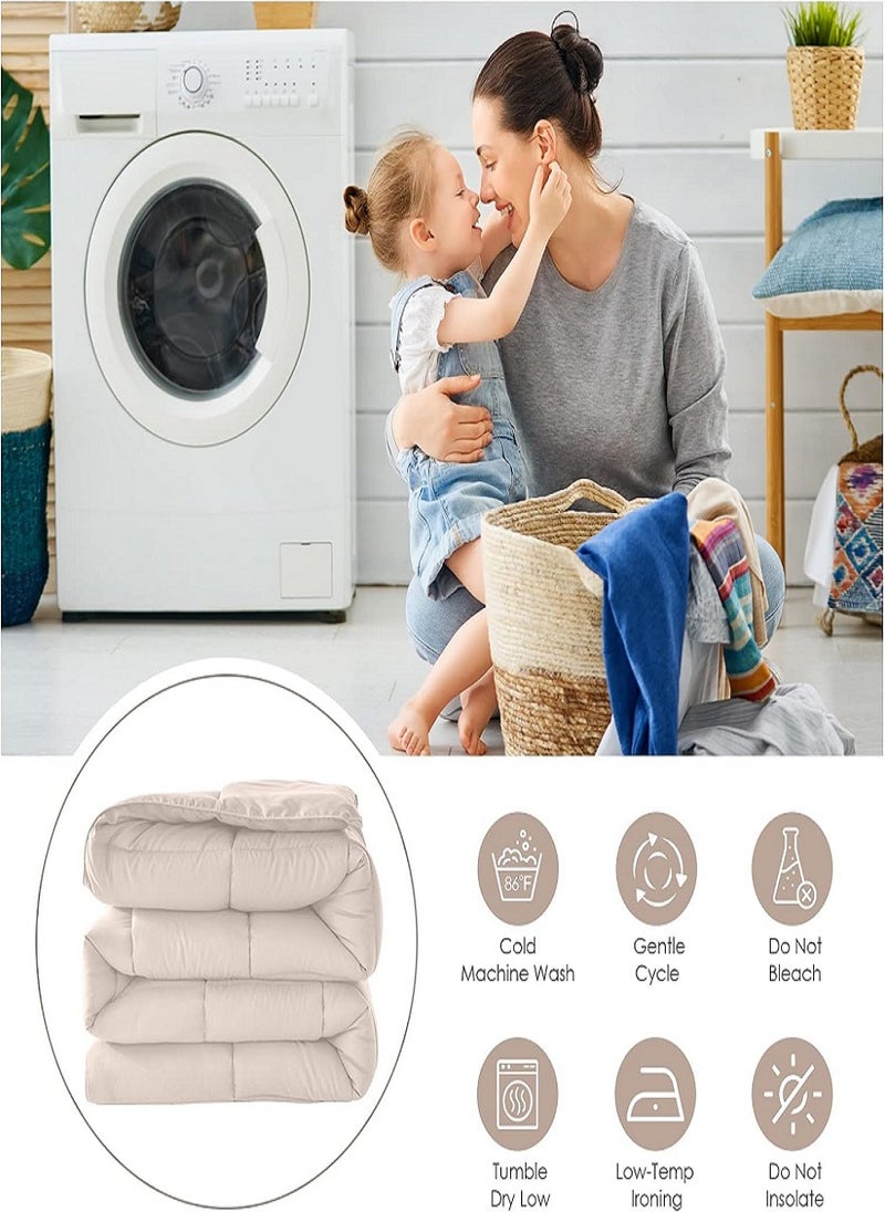 Blueberry Solid Microfibre Duvet Fillers Microfiber 160x220cm  - Image 4