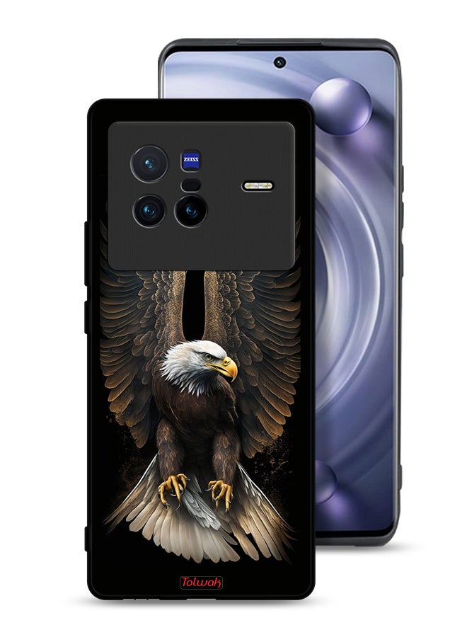 Tolwak Vivo X80 Protective Case Cover Eagle Spread Wings - Image 1