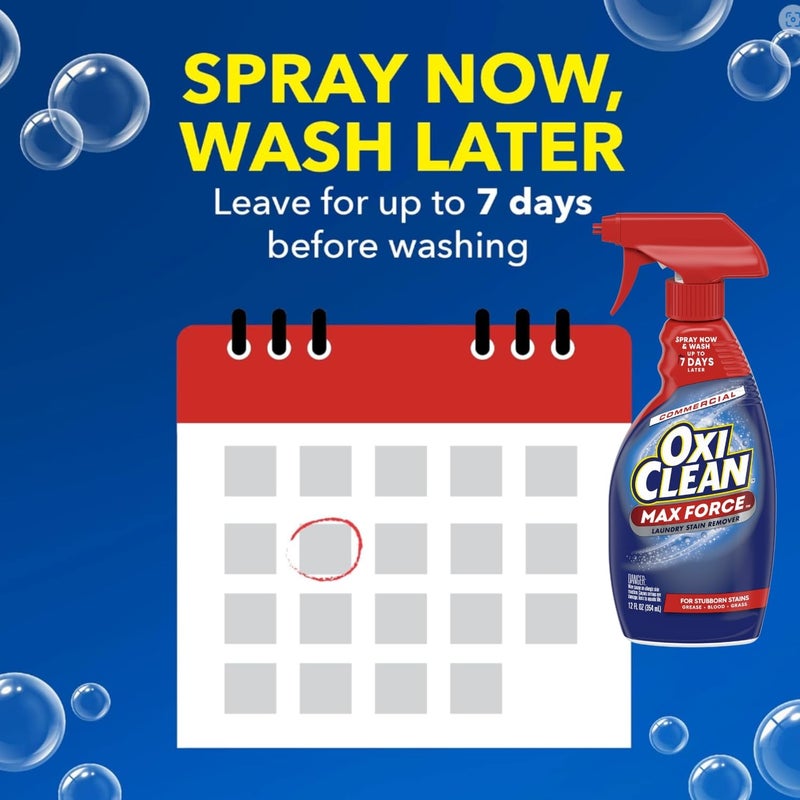 Oxiclean Max Force Stain Remover Professional, 12 fl oz, (Pack of 12) - Image 2