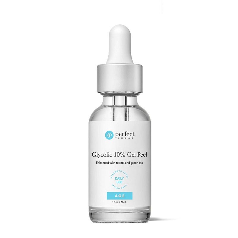 Glycolic Gel Peel  Enhanced with Retinol and Green Tea Extract 10 Strength