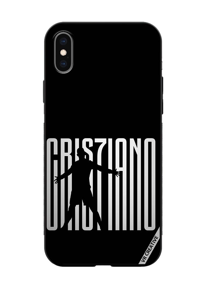 VR CREATIVE Protective Case Cover For Apple iPhone X/XS Ronaldo Design Multicolour - Image 1