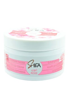 SHIFA Rose body and face whitening cream 250 ml  - Image 1