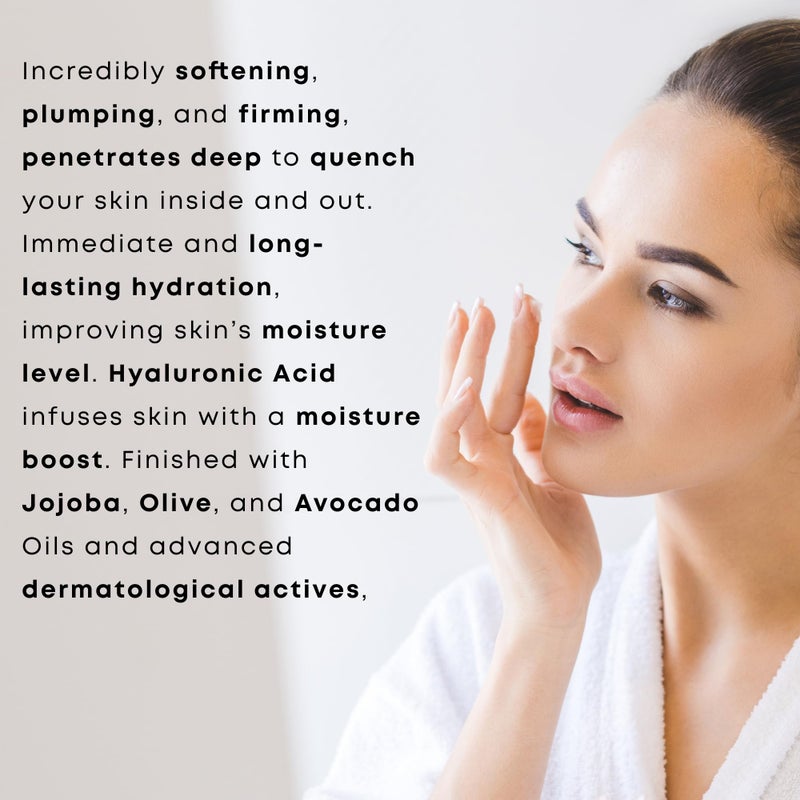 Georgette Klinger Hydro Glucan Moisturizer - Glowing, Long Lasting Hydration, Plumps and Firms Skin while Boosting Natural Moisture, Smoothing Face Cream with Hyaluronic Acid for Dry Skin - 1.7 oz - Image 3
