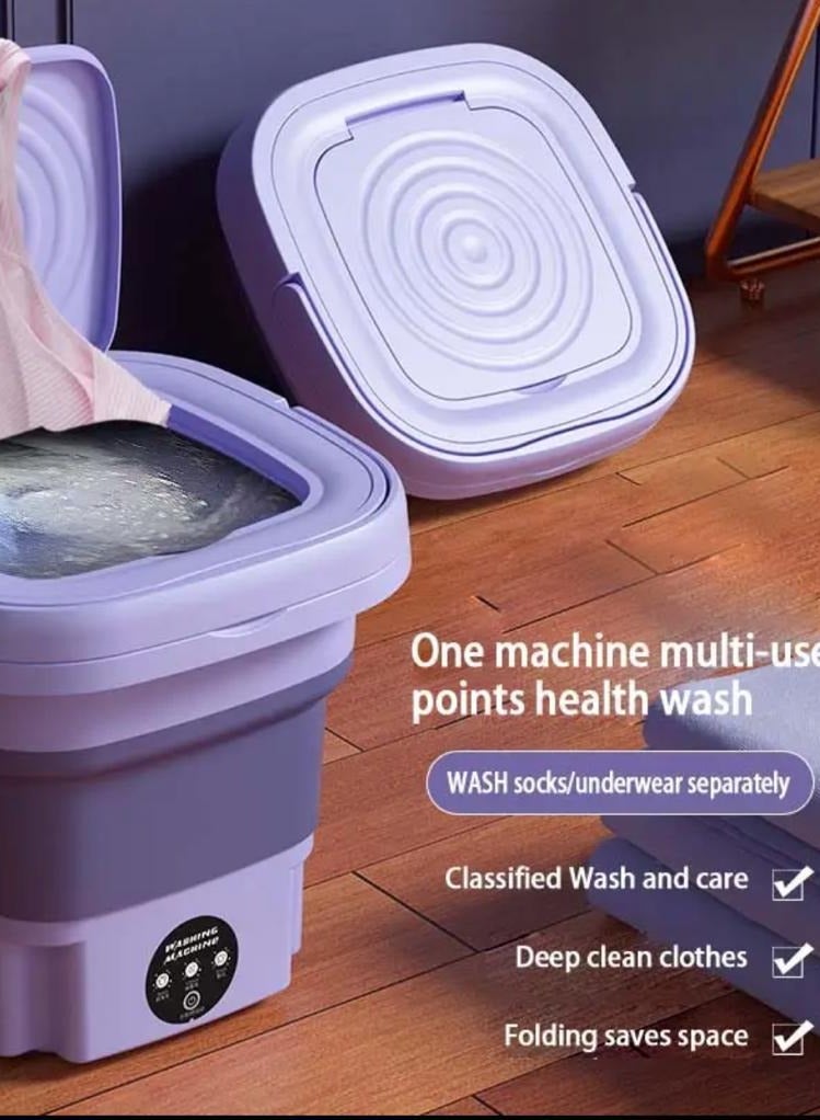 غسالة متنقلة صغيرة محمولة في يد متعددة الالوان - Image 4