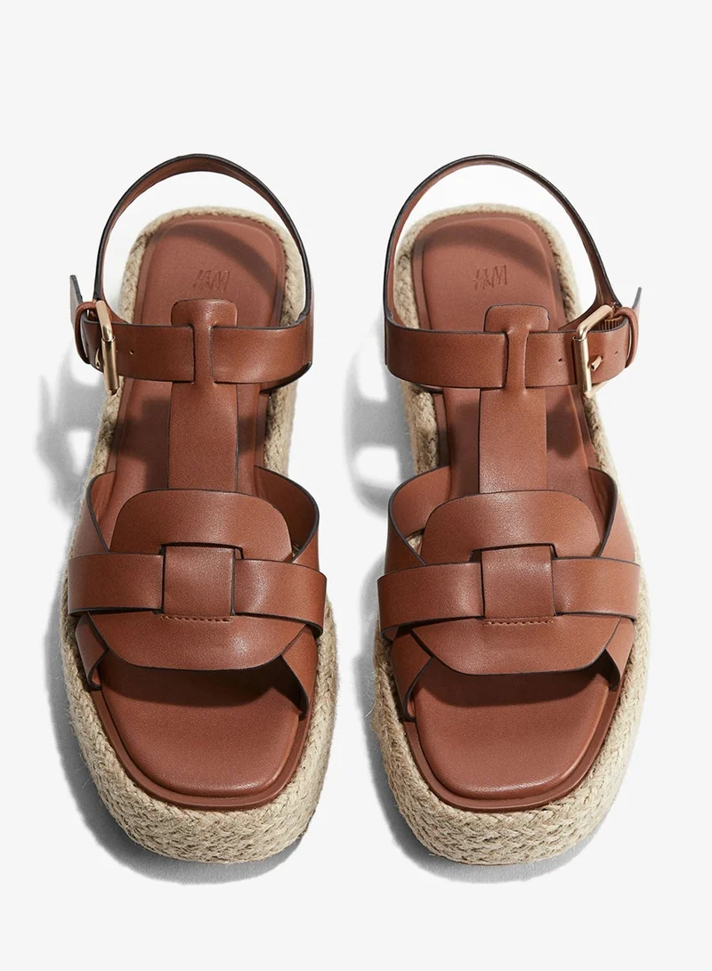 H&M Platform espadrille sandals