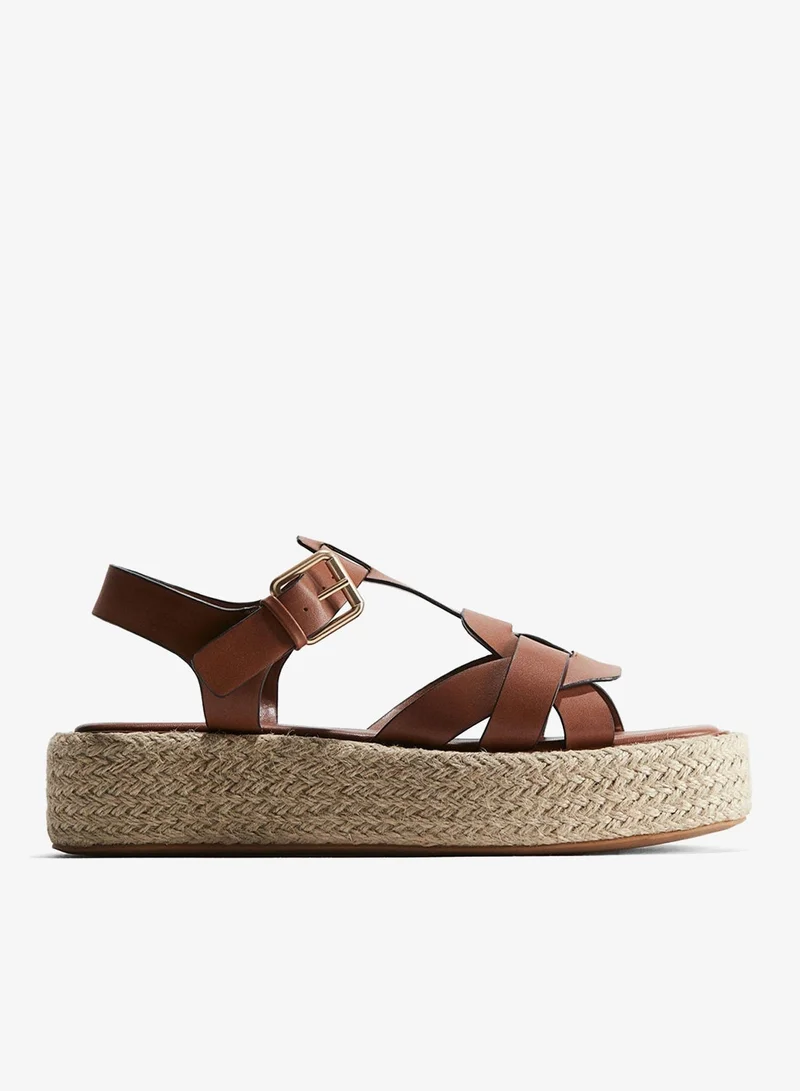 H&M Platform espadrille sandals