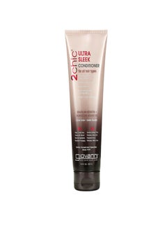 Giovanni 2 Chic Giovanni 2chic  Ultra-Sleek Conditioner  For All Hair Types  Brazilian Keratin + Moroccan Argan Oil  8.5 fl oz (250 ml) 