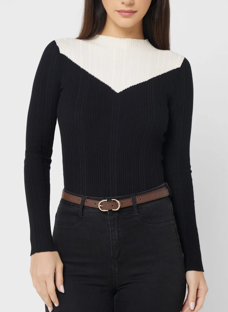 ELLA Two Pack Double Buckle Belt Set