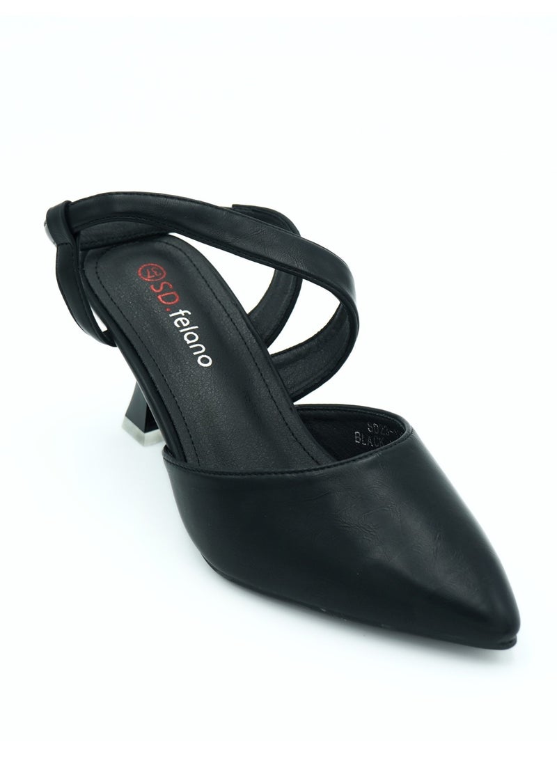SD.Felano - Women's high heel sandals, Open Toe, formal Slip-On heel for Girls & Ladies, High Heel shoes - Image 1