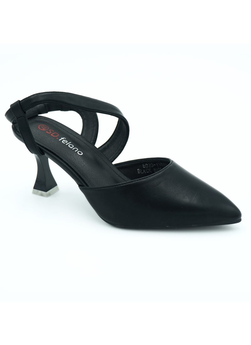 SD.Felano - Women's high heel sandals, Open Toe, formal Slip-On heel for Girls & Ladies, High Heel shoes - Image 1
