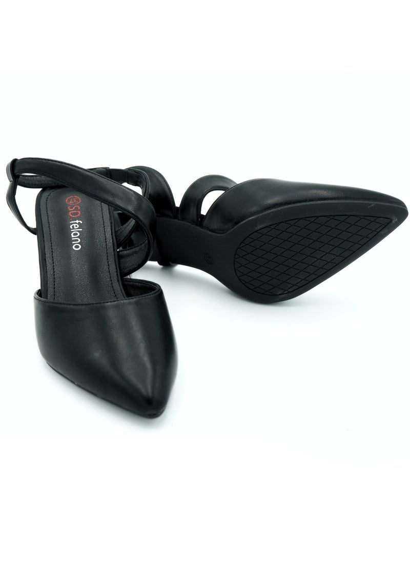 SD.Felano - Women's high heel sandals, Open Toe, formal Slip-On heel for Girls & Ladies, High Heel shoes - Image 1