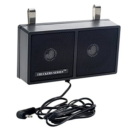 RoadPro رود برو RP-160 مكبر صوت مزدوج لتوسيع CB بقدرة 6 وات، أسود، 3 إنش × 5-1/2 إنش - Image 3