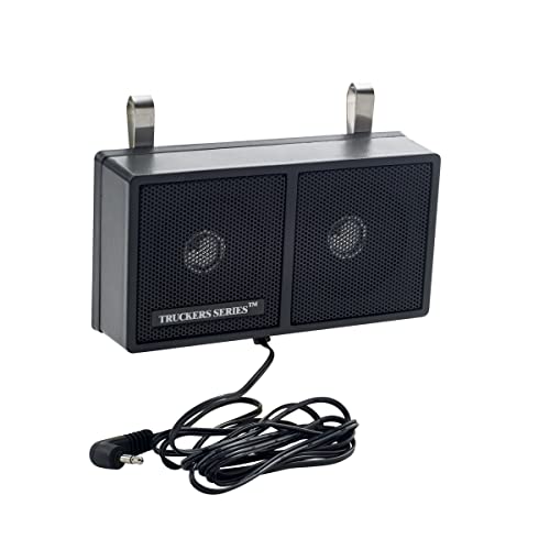 RoadPro رود برو RP-160 مكبر صوت مزدوج لتوسيع CB بقدرة 6 وات، أسود، 3 إنش × 5-1/2 إنش - Image 2