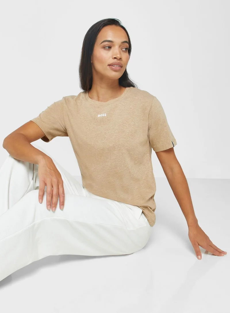 BOSS Crew Neck Logo T-Shirt