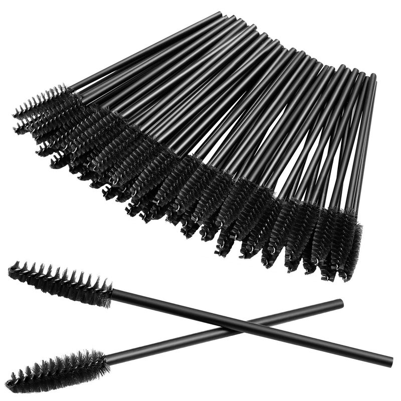 Obinhere 300 Pcs Disposable Mascara Wand Eyelash Brush for EyeLash Extension Supplies - Image 1