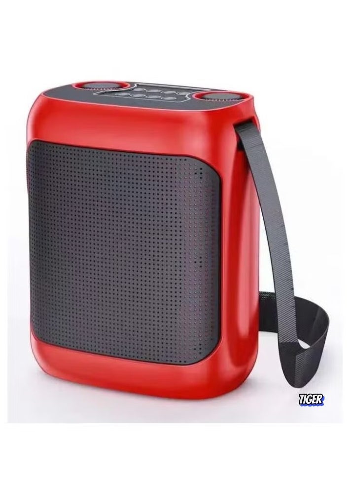 TIGER Karaoke Speaker with Big Strap – Dual UHF Wireless Microphones, Portable Bluetooth Speaker for Parties, Events, and Outdoor Karaoke – Loud, Clear Sound for Music, Singing & Fun - Image 3