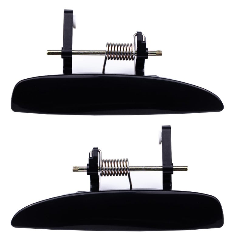 gtpartes Exterior Outside Door Handles Replacement Car Compatible with 19942001 Honda Acura Integra Model Passenger Driver Side Outside Door Handle Assembly Repair Black Placement on Vehicle Left Right 2 PCS - Image 3
