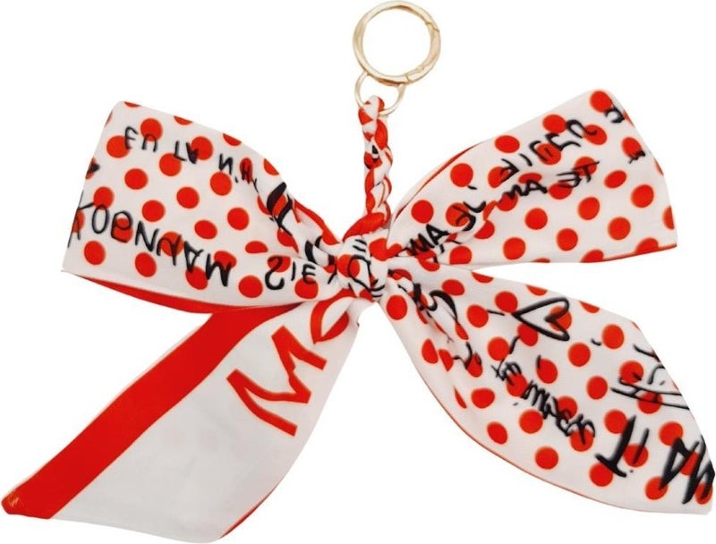 Angel Çanta Aksesuar Angel Bag Accessory Bow Colorful Bag Scarf No:07 - Image 1