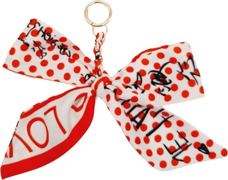 Angel Çanta Aksesuar Angel Bag Accessory Bow Colorful Bag Scarf No:07 - Image 3