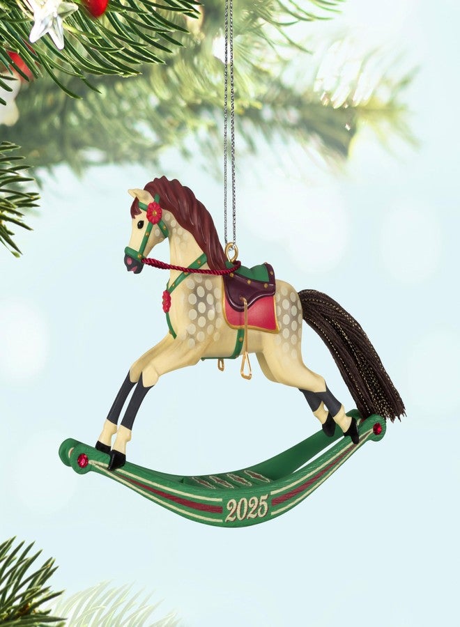 Hallmark Keepsake Christmas Ornament 2025, Rocking Horse Memories 2025, Gifts for Christmas Lovers - Image 3