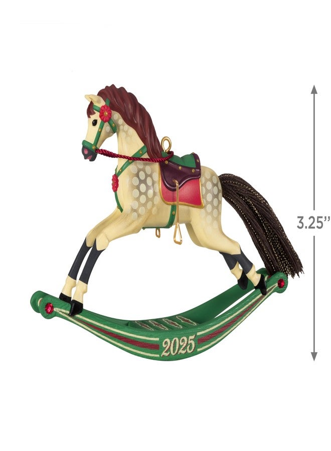 Hallmark Keepsake Christmas Ornament 2025, Rocking Horse Memories 2025, Gifts for Christmas Lovers - Image 4